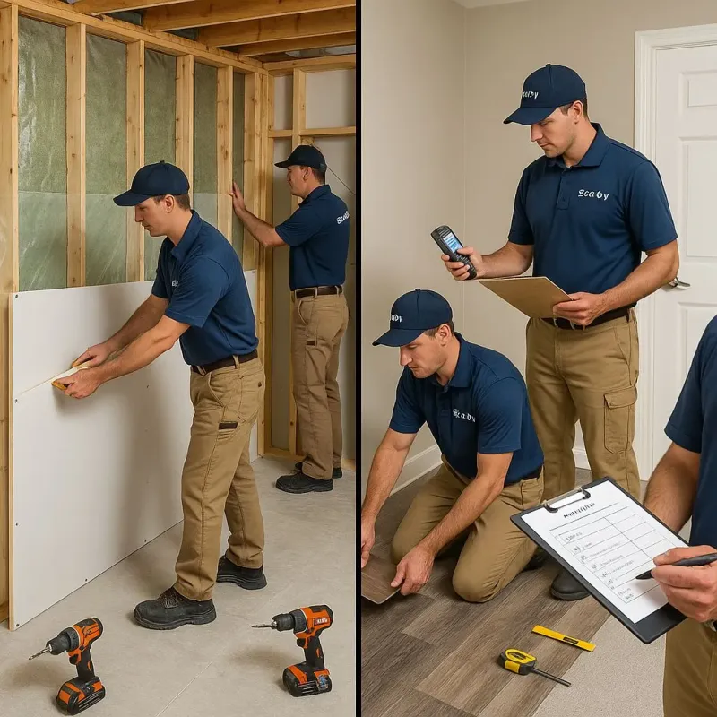 Repairs and Reconstruction process in Plymouth County, MA